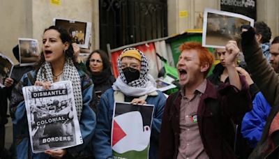 Universidad de París se suma a las protestas estudiantiles contra la guerra en Gaza