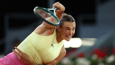 Sabalenka brilló ante Andreeva en Madrid y busca retener el Nº2 del ranking