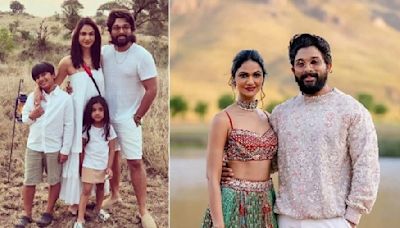 Allu Arjun's Wife Sneha Shares Fun-filled Family Moments from European Holiday- See PICS