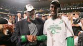 Celtics legends Bill Russell and Kevin Garnett shared a special bond