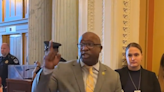 Reps. Bowman, Massie have heated exchange in Capitol over gun violence