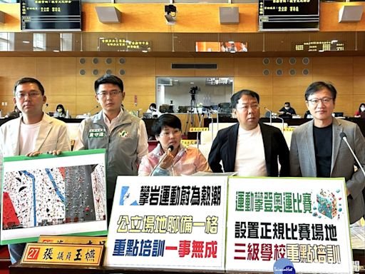 攀岩運動納入奧運項目 綠民代籲中市府大力推廣 | 蕃新聞