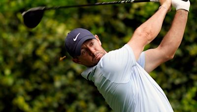 Rory McIlroy four shots behind leader Xander Schauffele at Wells Fargo