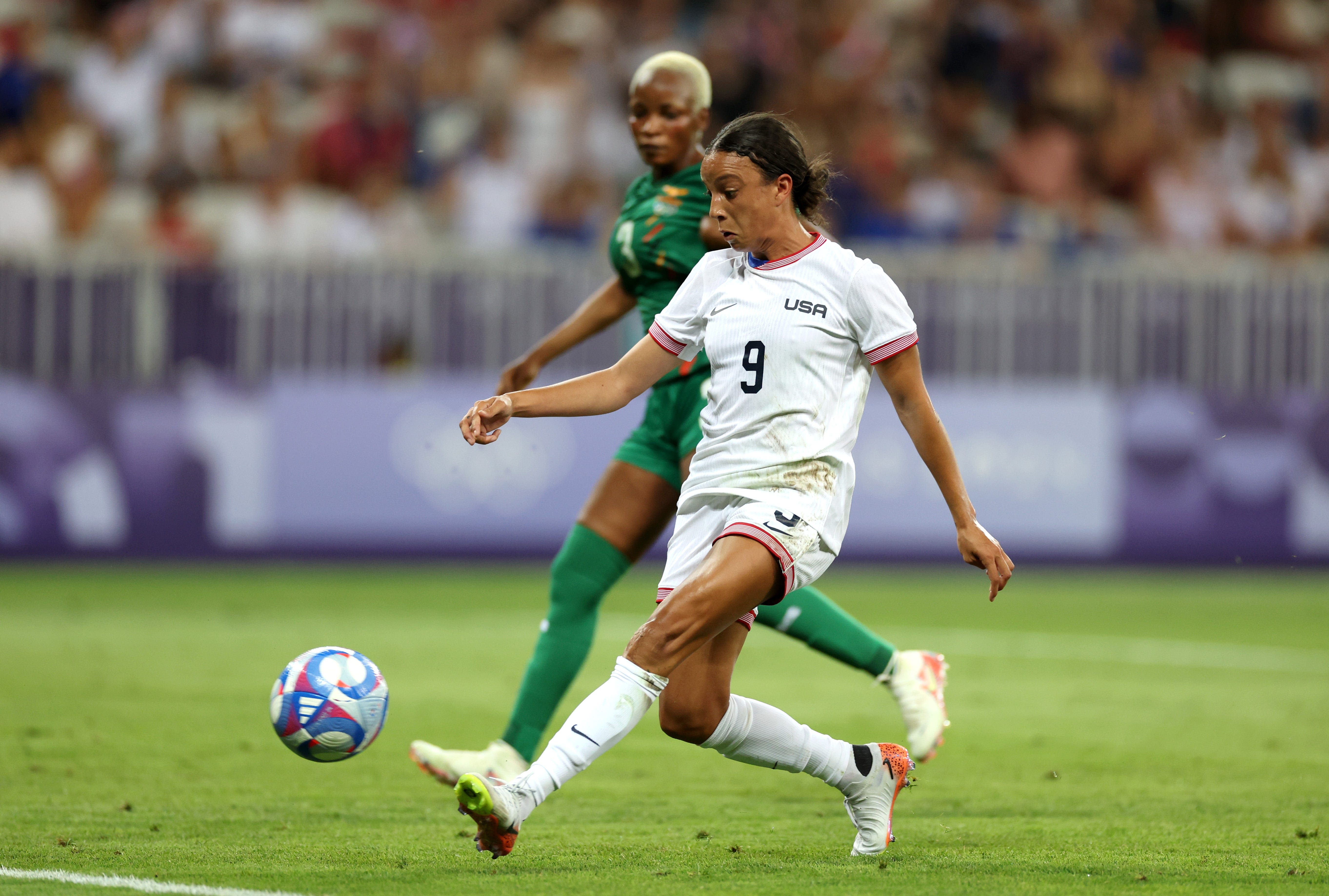 Mallory Swanson leads USWNT to easy win in Paris Olympics opener: Recap, highlights