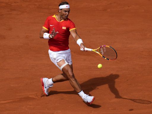 Rafael Nadal is pushed to a third set against Marton Fucscovics at the Paris Olympics