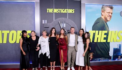 Matt Damon's 4 daughters make rare appearance at 'The Instigators' premiere