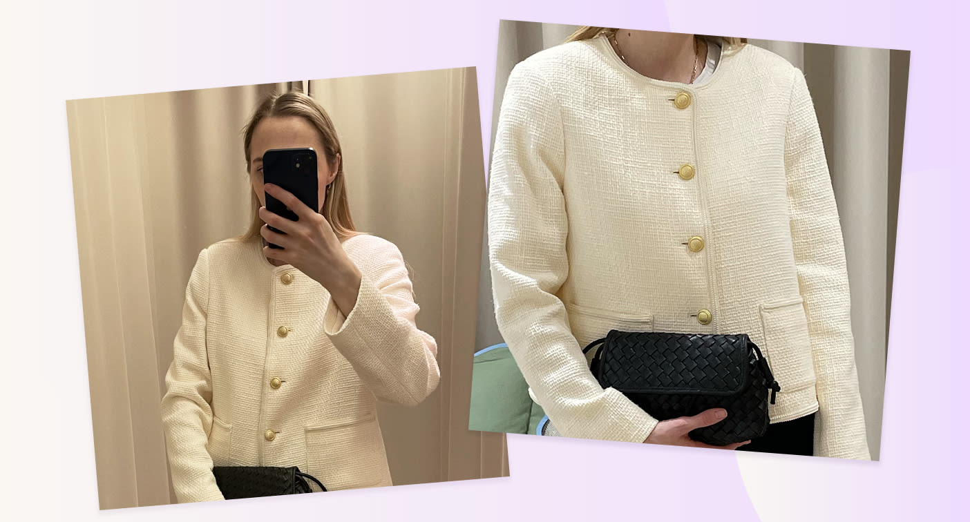 I tracked down M&S's 'designer' jacket and it looks just as expensive as shoppers say