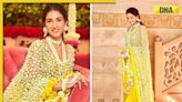 Mukesh Ambani, Nita Ambani's choti bahu Radhika Merchant's viral phoolo ka dupatta during her haldi ceremony costs...