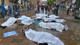 Climate activists stage ‘die-in’ protest in Glasgow following record temperatures