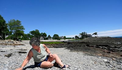 Sea glass fanatics scour Maine beaches and craft with treasures they find