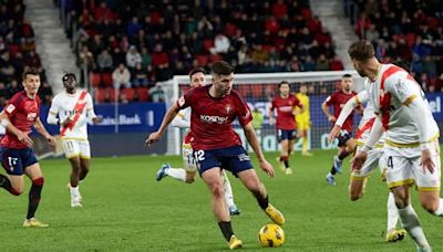 Rayo Vallecano - Osasuna: Horario y dónde ver en TV hoy el partido de LaLiga EA Sports