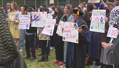 UCSD protests continue with walkout, call for UC system to divest from Israel