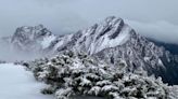 玉山3月下雪了！打破80年來「最晚初雪記錄」 鄭明典曬雪白美景讚：新雪最美