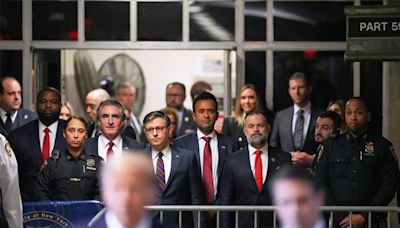 Republicans who showed up at Trump’s NYC trial were way out of their lane | Opinion