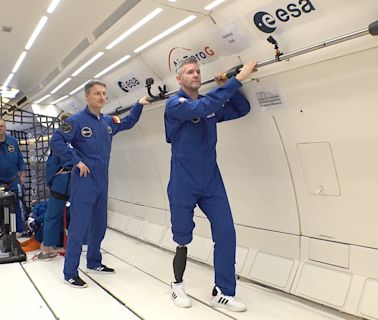 El primer parastronauta de la historia está listo para viajar al espacio