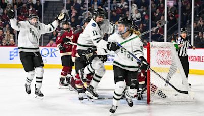 Boston beats Montreal 2-1 in triple OT to go up 2-0 in PWHL semifinals