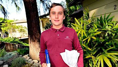 Sixth-grader Oliver Halkett is L.A.’s guy at the Scripps National Spelling Bee