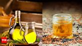 Mustard VS Olive Oil Benefits: Mustard Oil versus Olive Oil: Which one is healthier | - Times of India