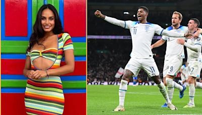 Ella es Erica Correa: la colombiana que es novia de una de las estrellas de la selección de Inglaterra