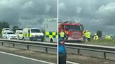 Busy Scots motorway locked down after fatal crash as car tried to evade police