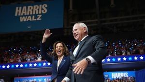 Harris introduces new running mate Minnesota Gov. Tim Walz as the 'vice president America deserves'