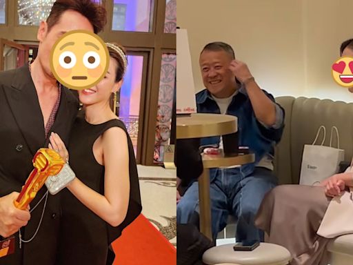 43歲視帝老婆近照極有韻味氣質出塵 甜笑陪曾志偉傾偈做賢內助