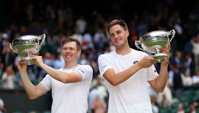 Tennis-Unseeded Patten and Heliovaara win doubles crown in epic Wimbledon final