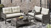 4-piece outdoor sofa set usually sells for $629, now just $269