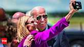 Biden hits campaign trail as Democrats calling him to quit race grows to 5 - Times of India