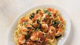 Shelled shrimp add big flavor to this simple tomato sauce