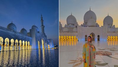 Malavika Mohanan's Visit To The Sheikh Zayed Grand Mosque In Abu Dhabi Looked Resplendent