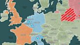 Map shows where nuclear weapons are positioned across Europe