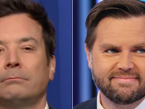 Jimmy Fallon Highlights The Moment JD Vance Broke The 'First Rule Of Fake News'