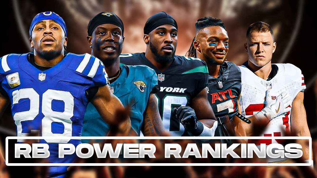 2024 NFL RB Power Rankings - McCaffrey threatened for top spot