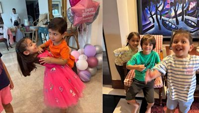 Kareena Kapoor shares adorable birthday moments of Inaaya Kemmu with Taimur and Jeh