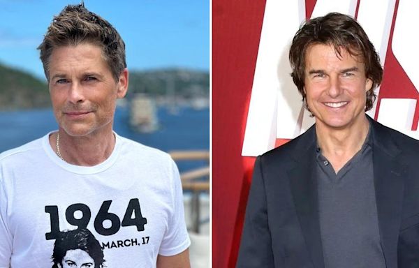 Rob Lowe Reveals 'The Outsiders' Costar Tom Cruise 'Completely Knocked Me Out' During Boxing Match in the '80s: He's a 'Beast'