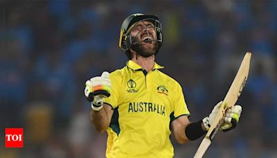 'The IPL form is absolutely irrelevant': Usman Khawaja confident Glenn Maxwell will shine in T20 World Cup | Cricket News - Times of India