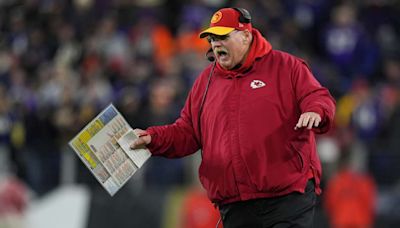 Chiefs' Andy Reid lands the lead spot in AP's NFL top 5 head coach rankings