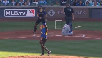 Luis Castillo Struck Out José Iglesias So Badly He Ended Up Sitting On Home Plate