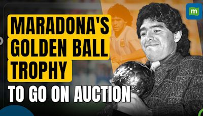 Maradona's 1986 Stolen Golden Ball Trophy To Be Auctioned In France in June