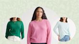 These $50 Cashmere Sweaters With Near-Perfect Ratings Now Come in Pink, Light Blue & More Colors for Spring