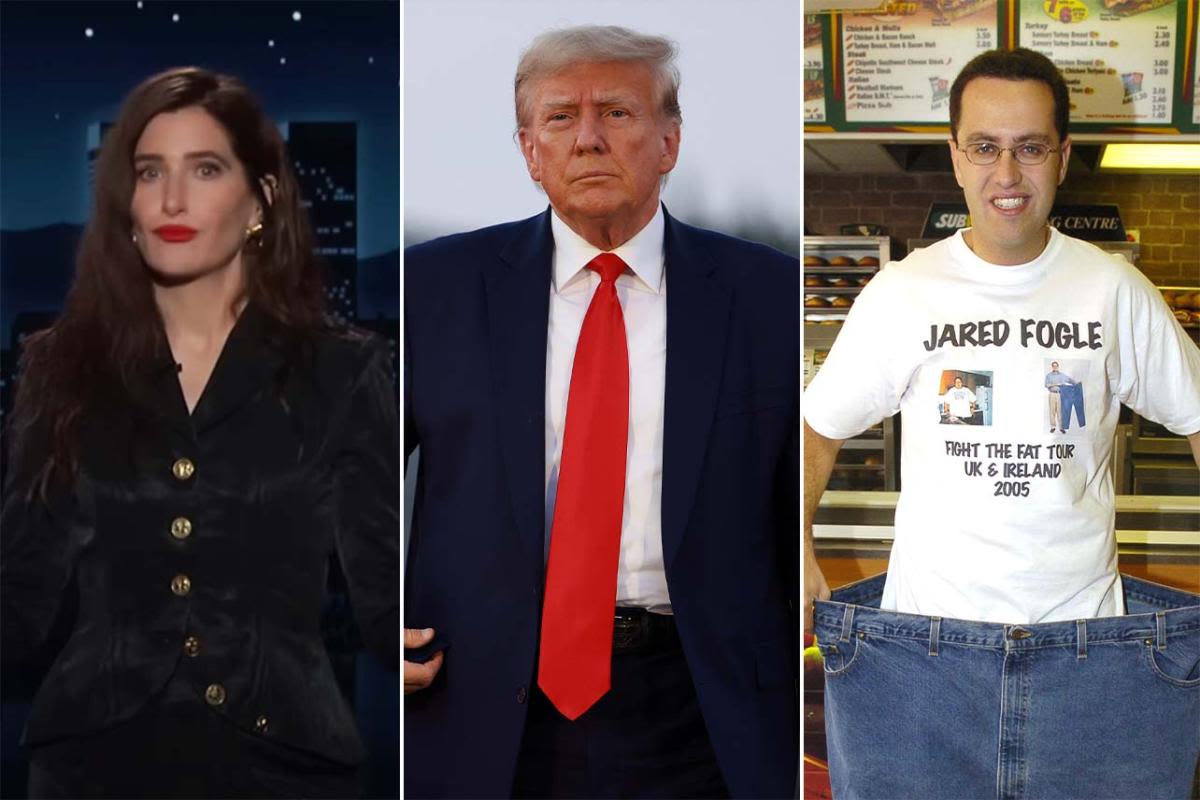 'Jimmy Kimmel Live': Kathryn Hahn blasts Donald Trump with brutal comparison to convicted pedophile "Jared From Subway"