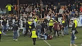 Ex-Gers ace caught up in chaotic pitch invasion that 'let the whole league down'