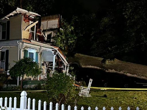 Severe weather in Beaver County causes massive tree to split home in half