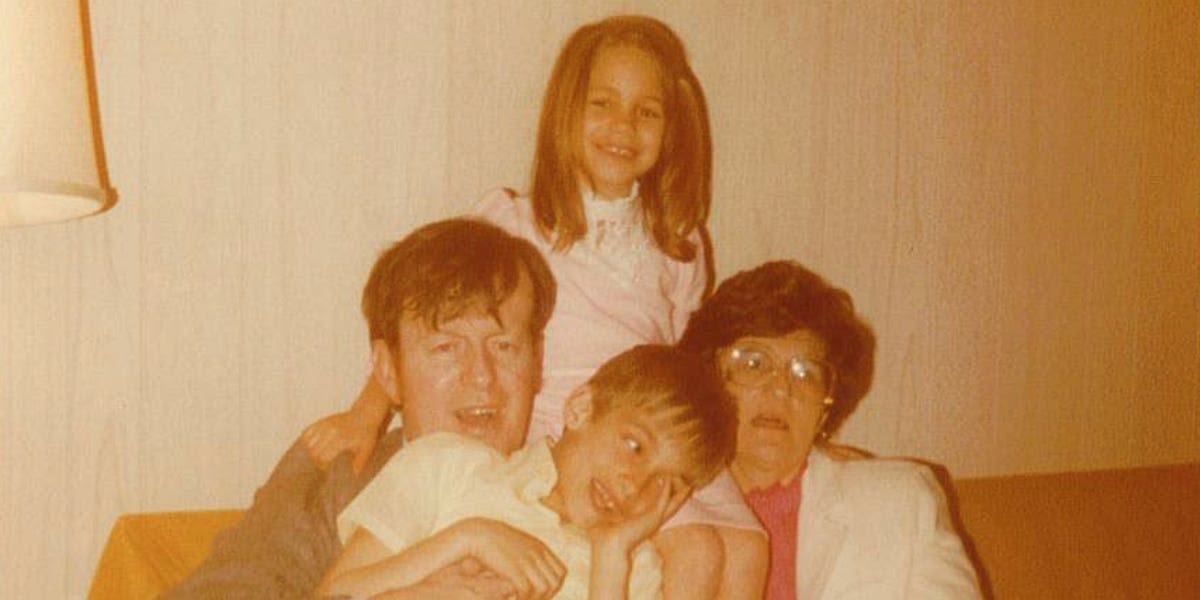 My family always felt different. My grandparents raised me and were older than my friends' parents.