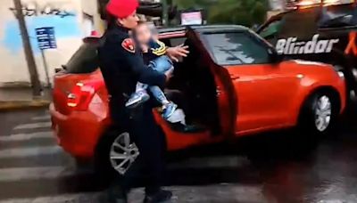 Recuperan a niño de 3 años que estaba dentro de un auto que robaron a sus papás en CDMX