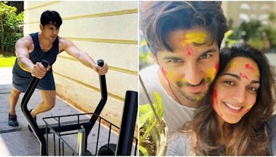 Yodha actor Sidharth Malhotra flaunts his muscular body in workout PIC; wife Kiara Advani REACTS