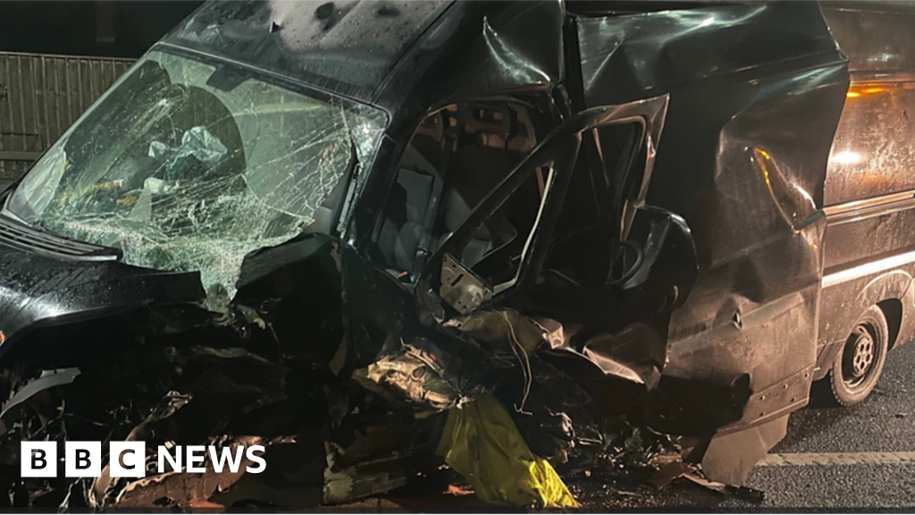 A3 Surrey: Police release footage of aftermath of three-vehicle crash
