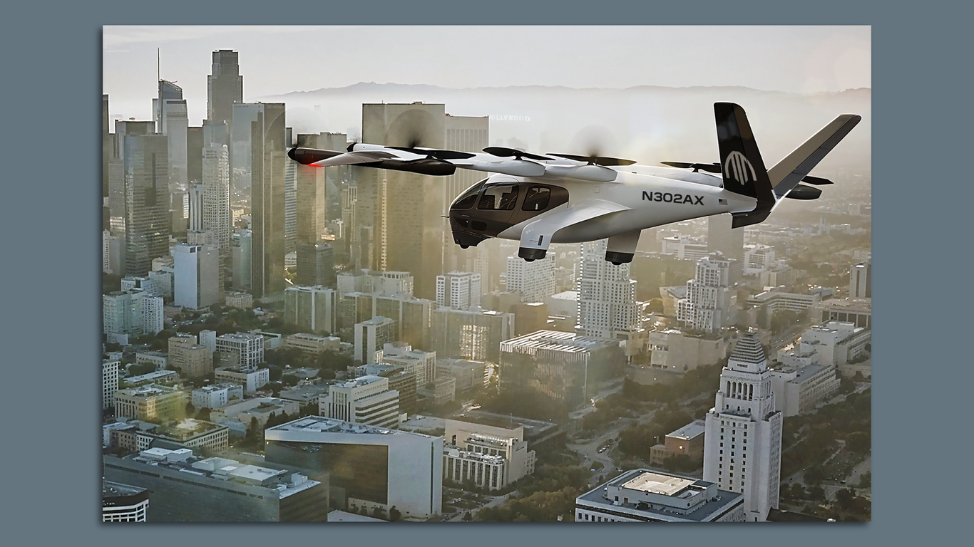 Flying taxis could have their moment at the 2028 Olympics