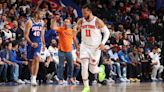 Jalen Brunson takes over in fourth, Josh Hart hits clutch 3, Knicks edge 76ers to advance